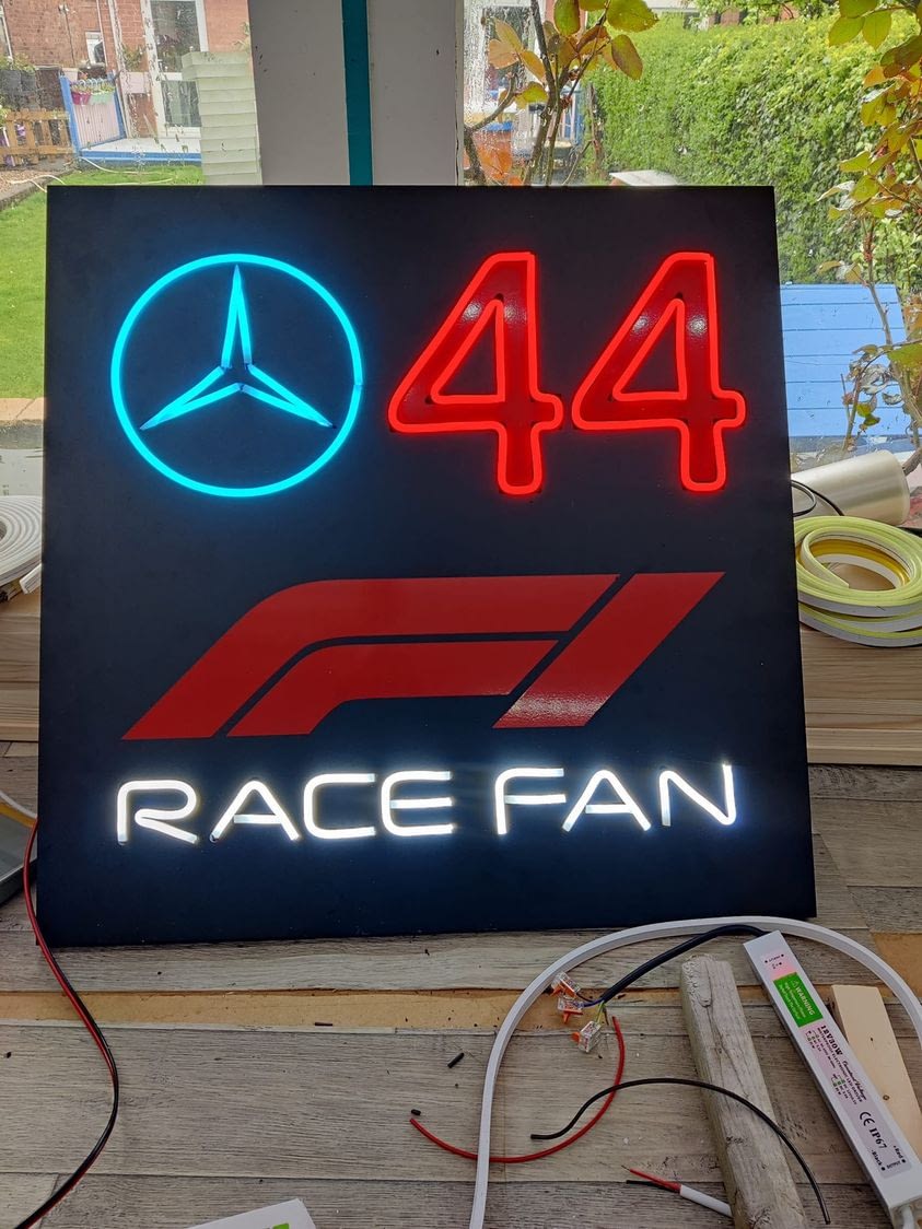 F1 LED Neon Sign - The Sign Shiner